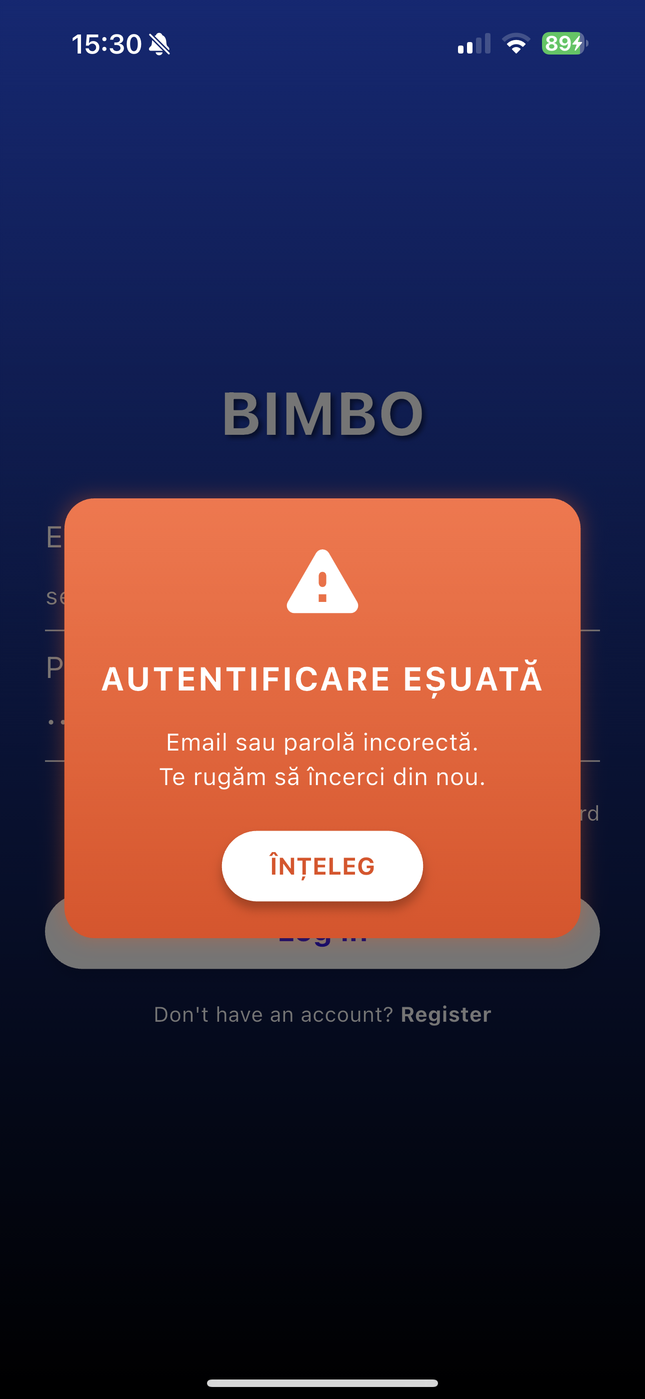 Panou administrare